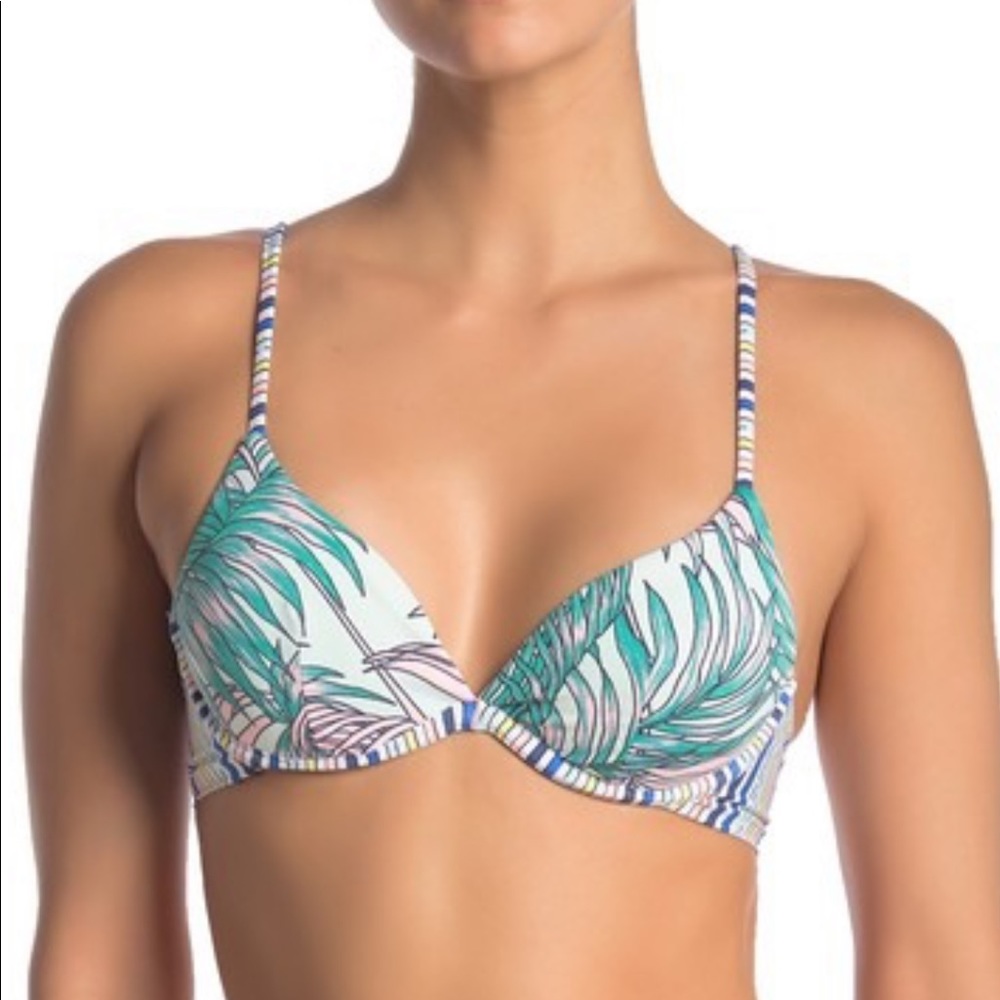 Maaji Parrots Lovely Underwire Bra Bikini Top